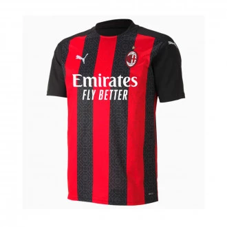 T-Shirt AC Milan Home Jersey 2020-2021 Tango red -Puma black