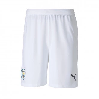 Pantalón corto Manchester City FC Primera Equipación 2020-2021 White-Peacoat