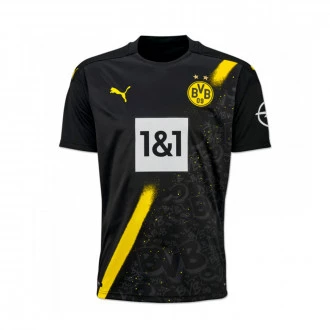 Camiseta BVB Borussia Dortmund Segunda Equipación 2020-2021 Black