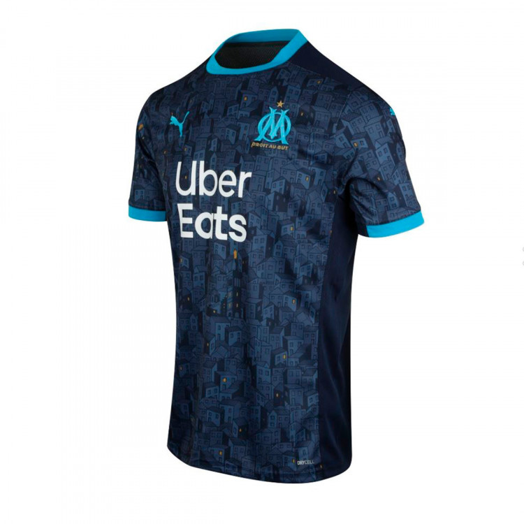 Playera Puma Olympique Marsella Segunda Equipación 2020-2021 Niño ...