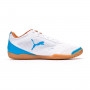 Pressing White-Dresden blue-Shocking orange-Gum