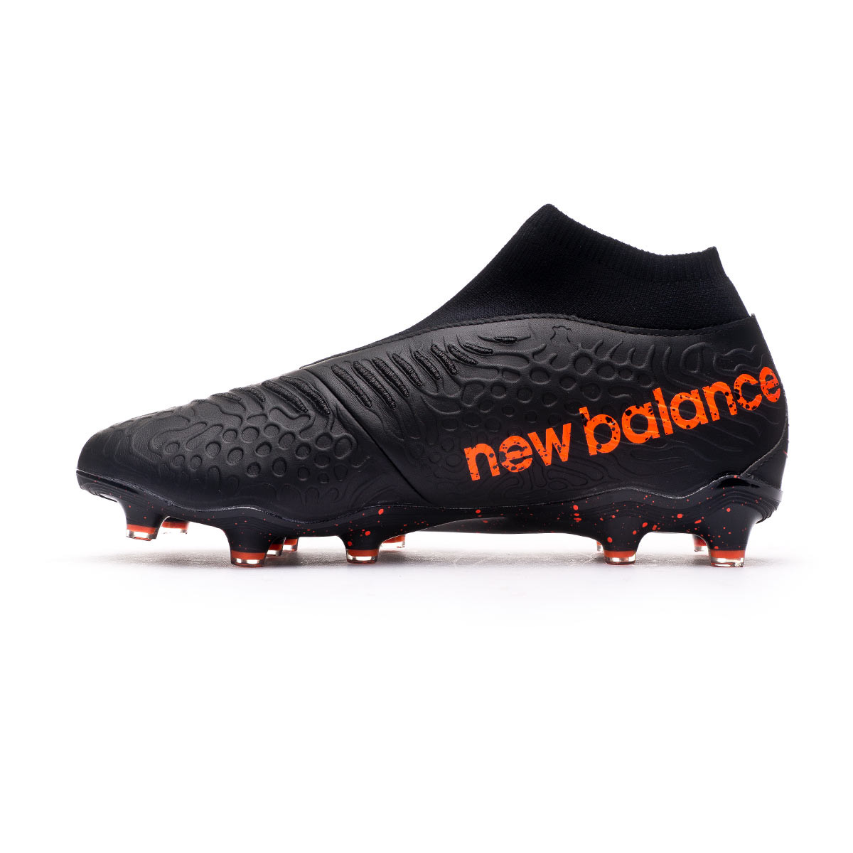 new balance black and white football boots