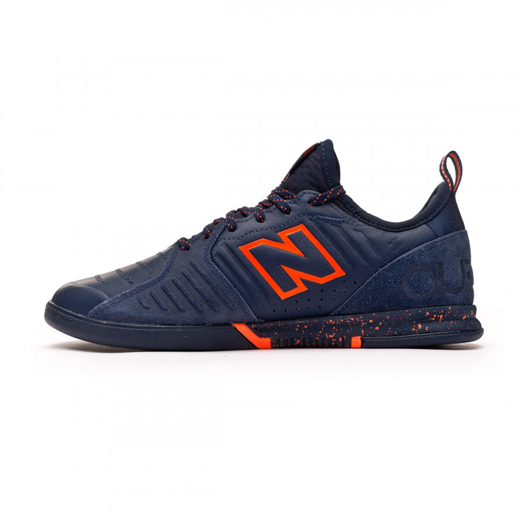 Sapatilha de Futsal New Balance Audazo v5 Pro Suede IN Dark marine - FÃºtbol Emotion