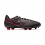Tiempo Legend VIII Academy FG/MG Niño Black-Dark smoke grey-Chile red