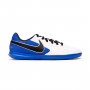 Tiempo Legend VIII Club IC Niño White-Black-Hyper royal-Metallic silver