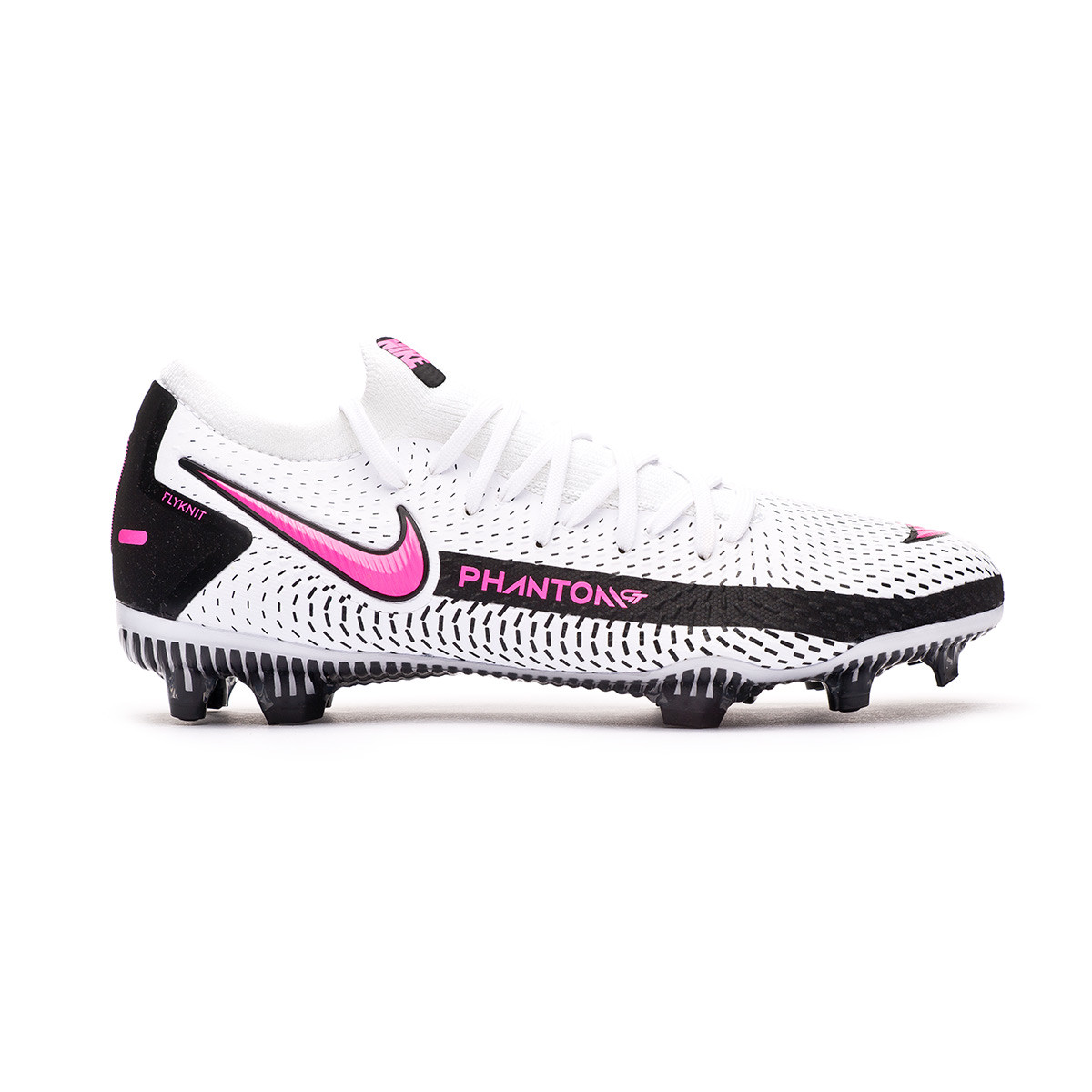 Bota de fútbol Nike Phantom GT Elite FG Niño White-Pink blast-Black -  Tienda de fútbol Fútbol Emotion