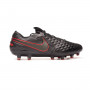 Tiempo Legend VIII Elite AG-PRO Black-Dark smoke grey-Chile red