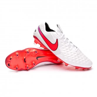 Bota Tiempo Legend VIII Elite FG White-Flash crimson-Photon dust-Black