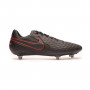 Tiempo Legend VIII Pro SG Black-Dark smoke grey-Chile red