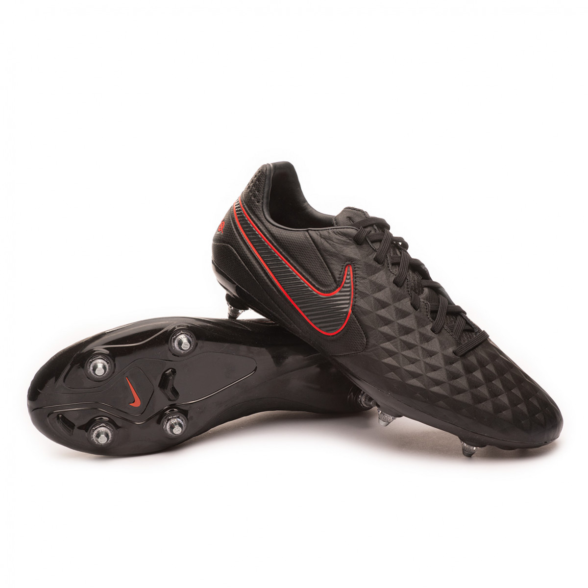 nike tiempo sg black