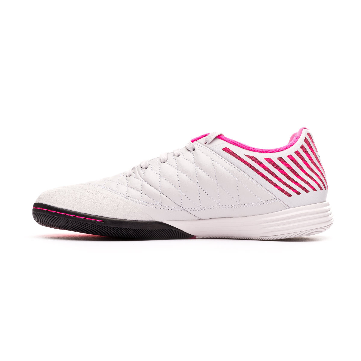 Zapatilla de Fútbol sala Nike Lunar Gato II Vast Grey-Black-Pink Blast -  Fútbol Emotion