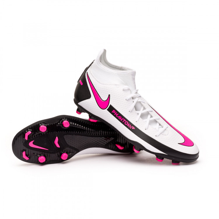 Bota de fútbol Nike Phantom GT Club DF FG/MG White-Pink blast-Black -  Tienda de fútbol Fútbol Emotion