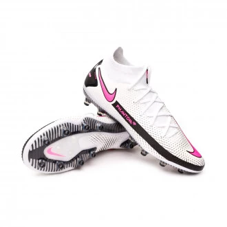 Bota Phantom GT Elite DF AG-Pro White-Pink Blast-Black-Hyper Pink