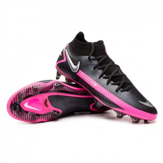 Bota Phantom GT Elite DF FG Black-Metallic Silver-Pink Blast