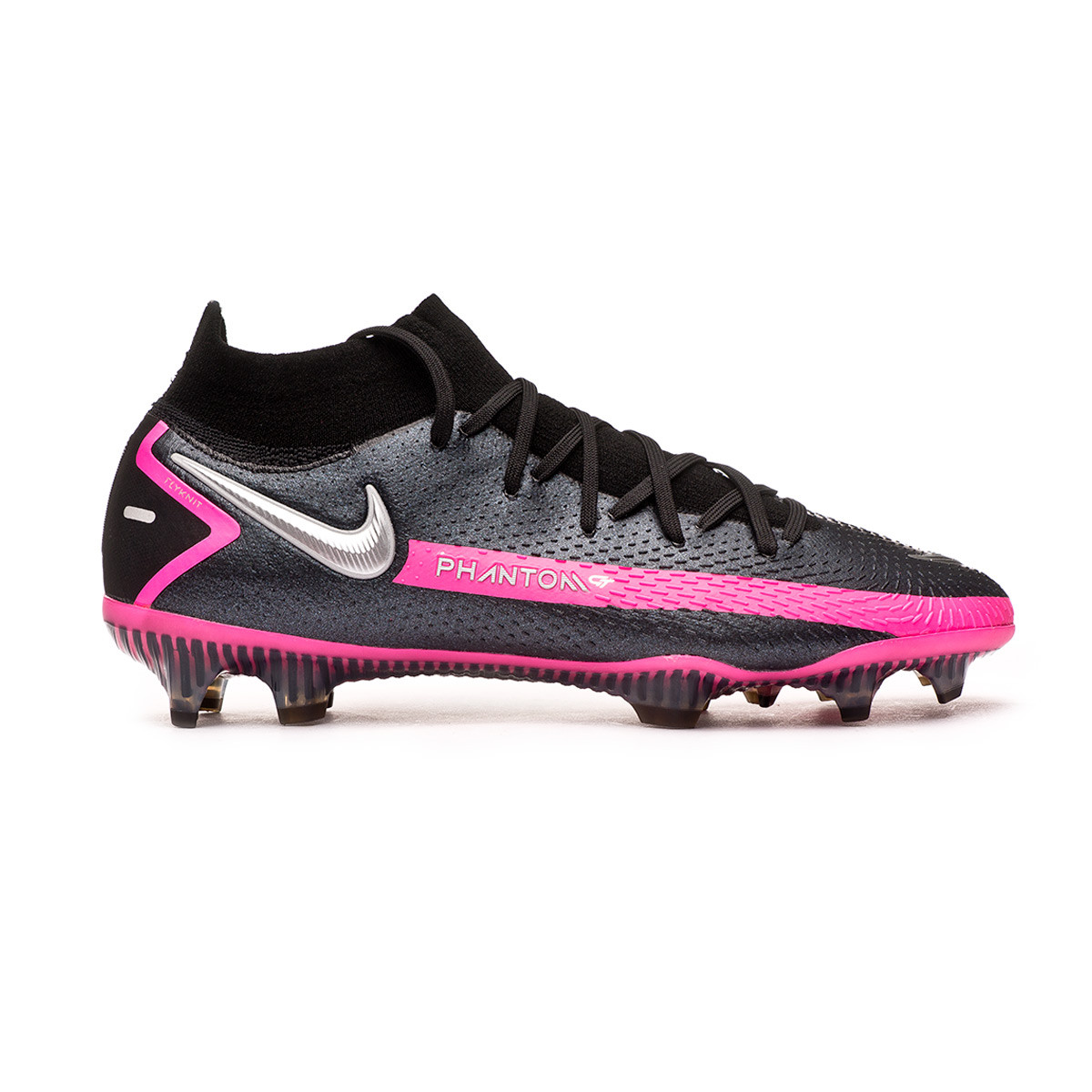 black pink and blue nike football boots