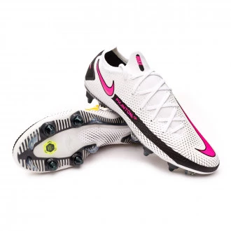Bota Phantom GT Elite SG-Pro Anti-Clog Traction White-Pink Blast-Black