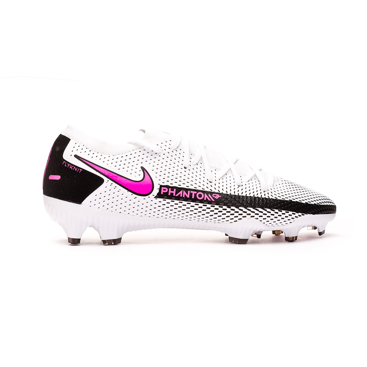 Bota fútbol Nike Phantom GT Pro FG White-Pink - Fútbol Emotion
