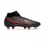 Mercurial Superfly VII Academy SG-PRO Anti-Clog Traction Black-Black-Dark smoke grey-Chile red