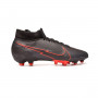 Mercurial Superfly VII Pro AG-PRO Black-Dark smoke grey-Chile red