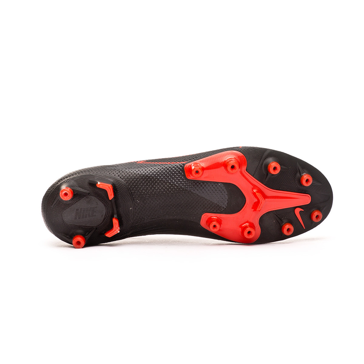 Bota de fútbol Nike Mercurial Superfly 7 Pro AG-Pro Black-Dark Smoke  Grey-Chile Red - Fútbol Emotion