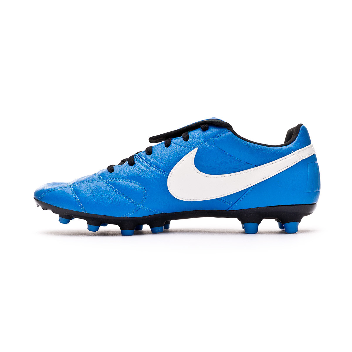 nike soccer cleats light blue