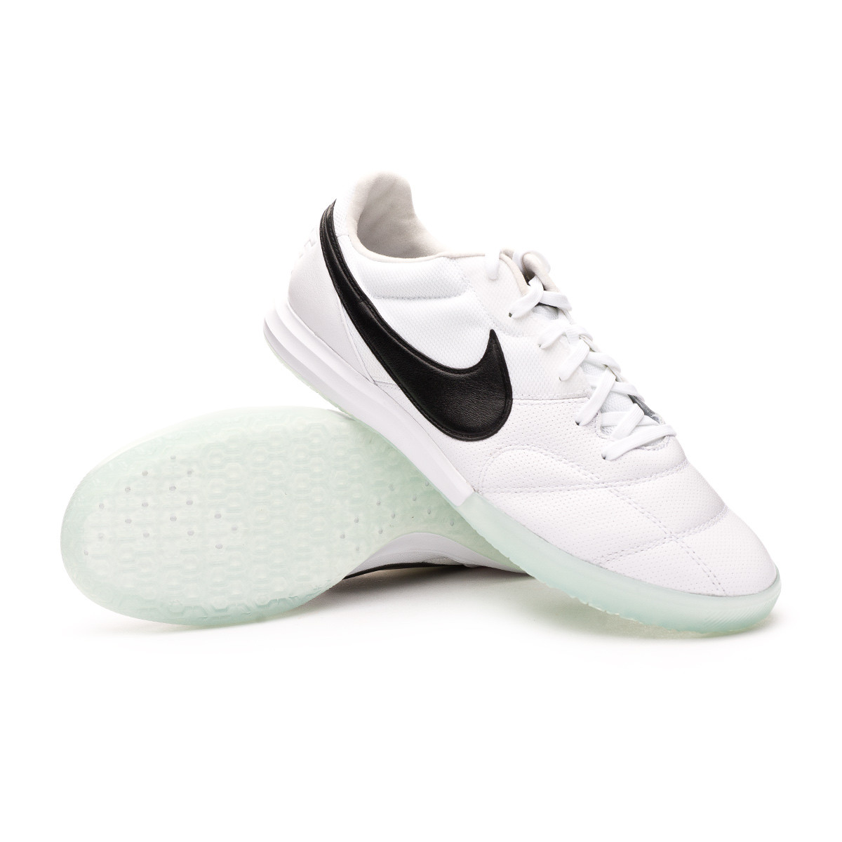 Futsal Boot Nike Tiempo Premier II Sala White-Black - Football store Fútbol  Emotion