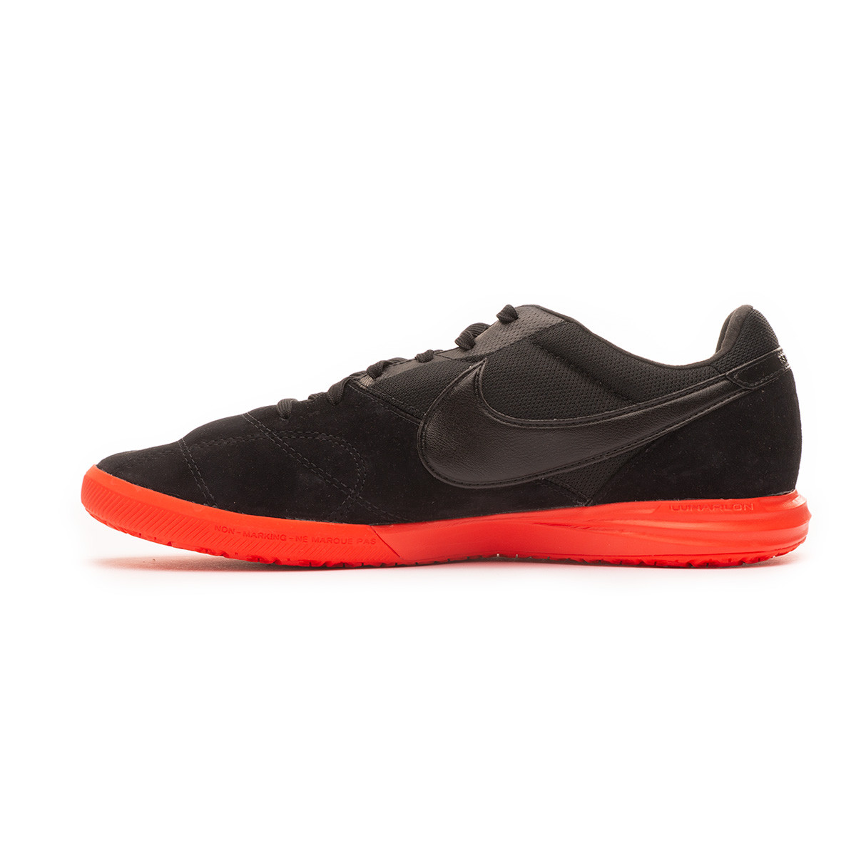 nike tiempo futsal black