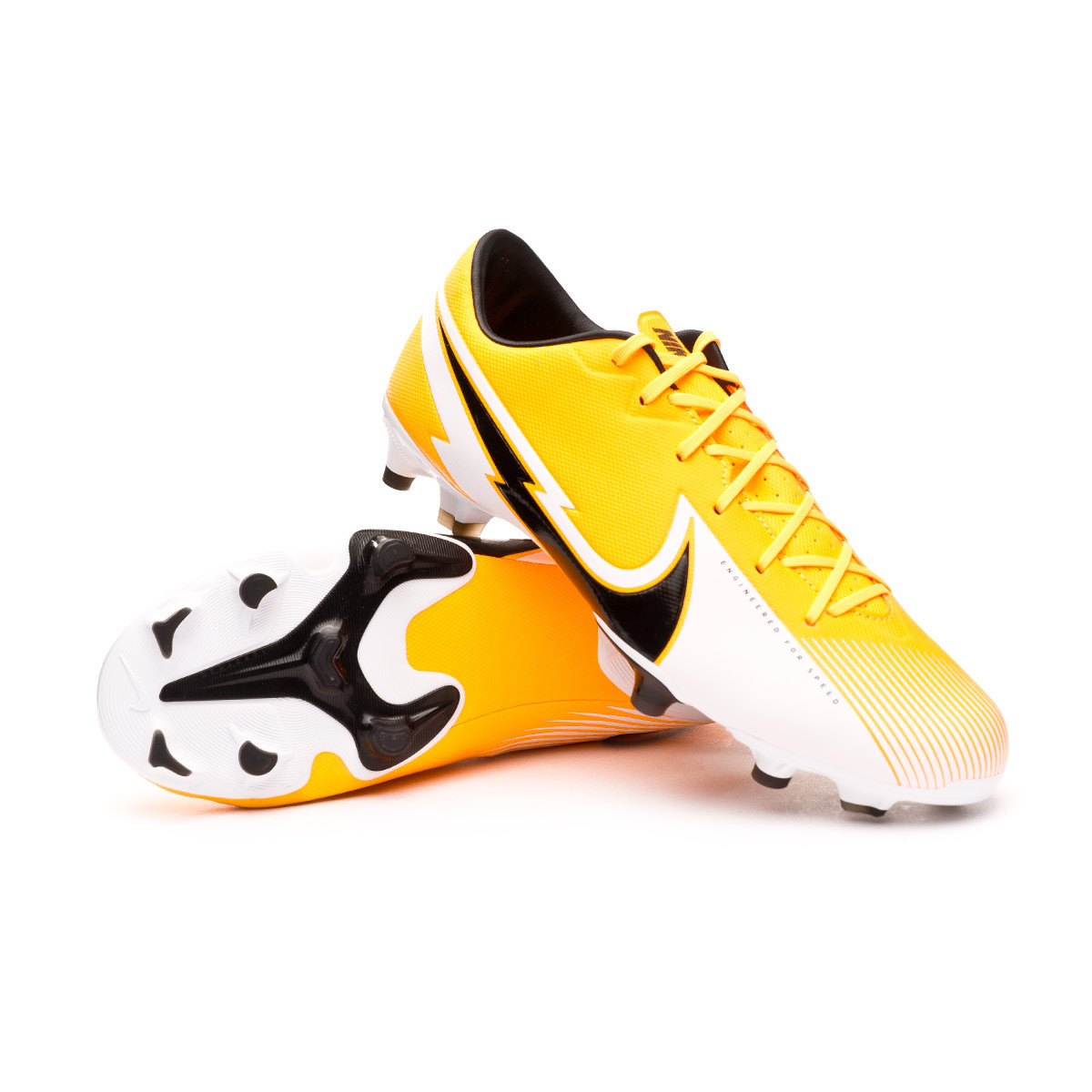 Bota de fútbol Nike Mercurial Vapor 13 Academy Laser Orange-Black-White-Laser Emotion
