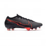 Mercurial Vapor XIII Elite FG Black-Black-Dark smoke grey-Chile red