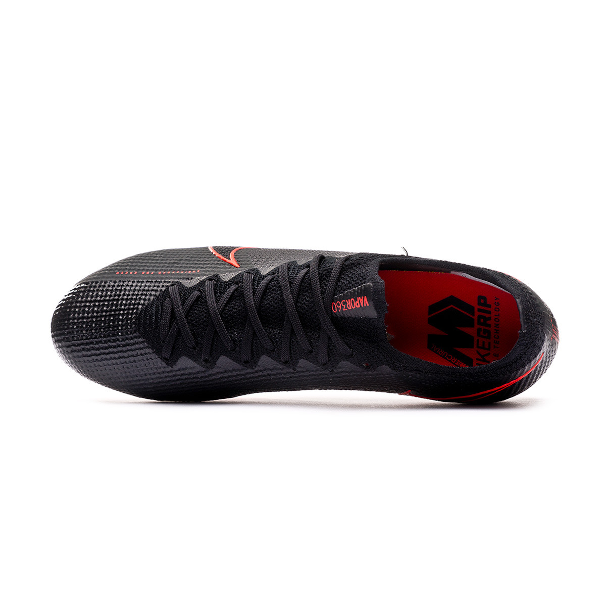 Bota de fútbol Nike Mercurial 13 Elite FG Black-Dark Grey-Chile Red - Fútbol Emotion