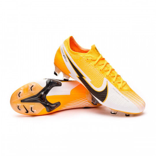 nike black and orange football boots