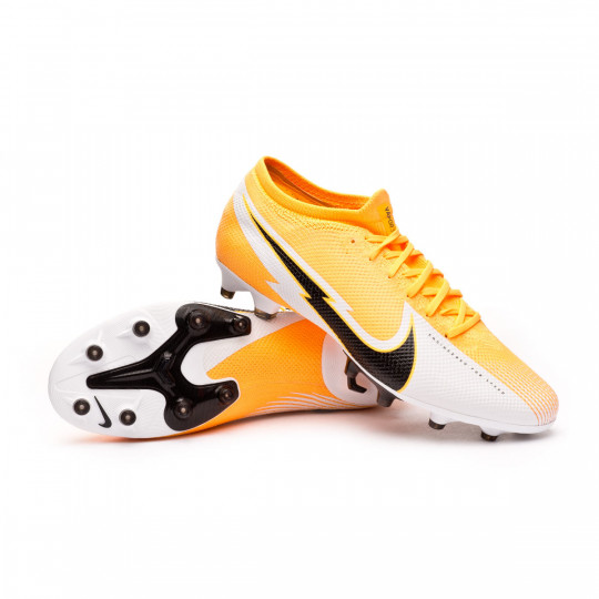 nike football boots black and orange