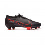 Mercurial Vapor XIII Pro FG Black-Dark smoke grey-Chile red