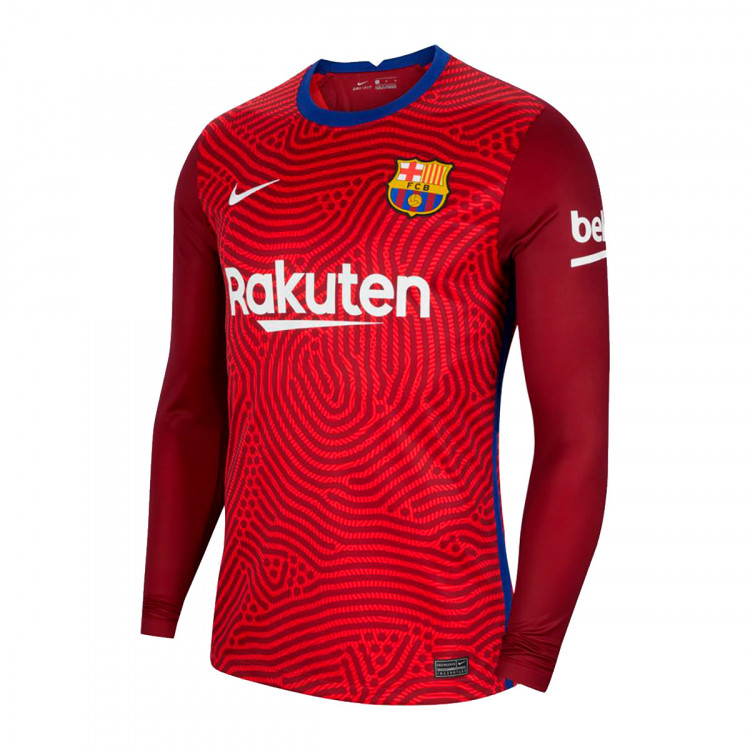 barca red jersey