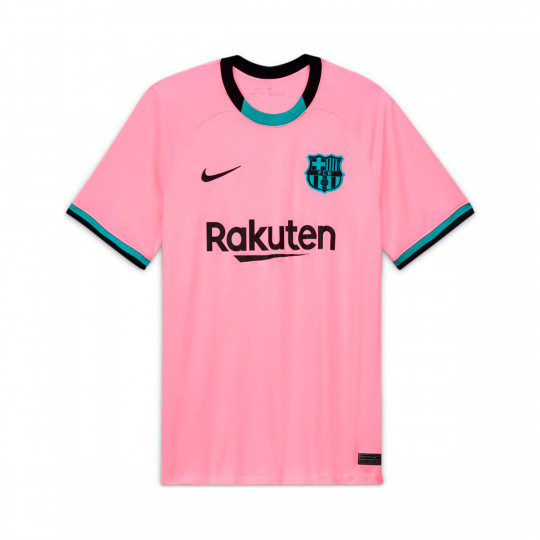 Maglia Nike FC Barcelona Stadium Tercera Equipación 2020-2021 Pink beam-Black