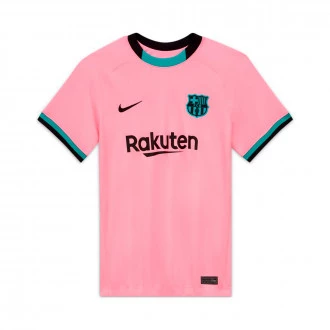 Camiseta FC Barcelona Stadium Tercera Equipación 2020-2021 Mujer Pink beam-Black