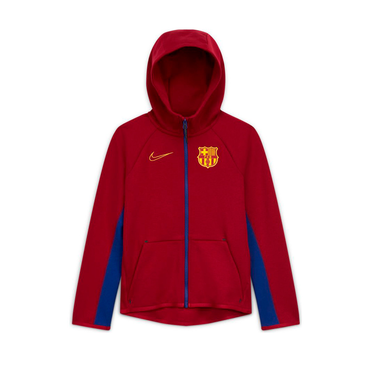 fc barcelona fleece jacket