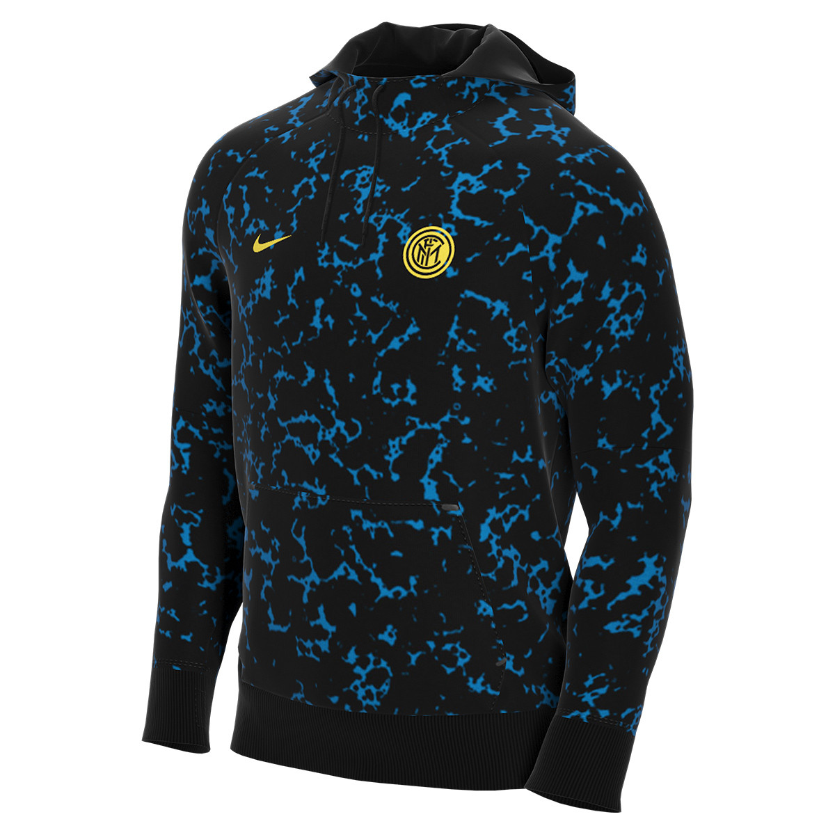 inter milan fleece hoodie