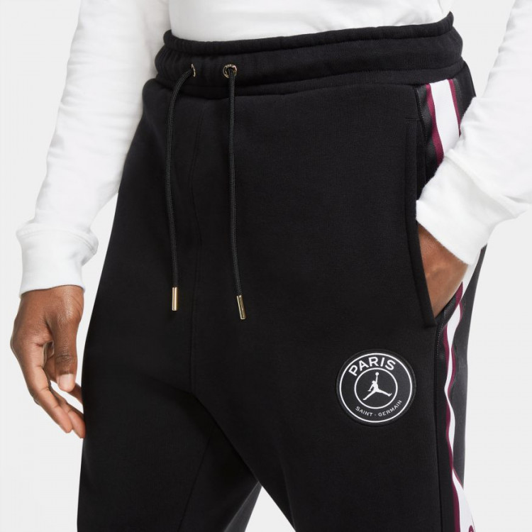 Long pants Nike Jordan x Paris Saint-Germain FC Fleece 2020-2021  Black-Metallic Gold - Fútbol Emotion