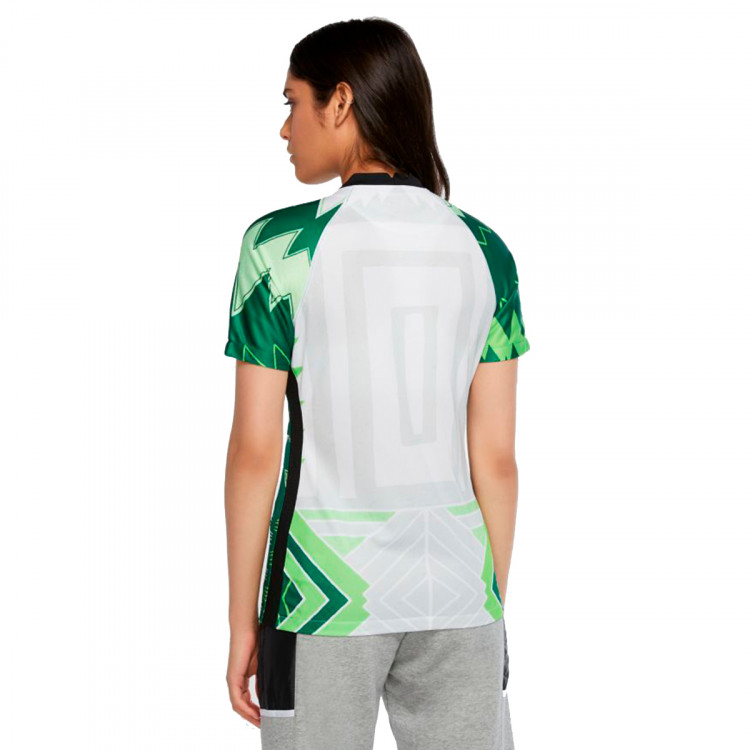 Maillot Nike Nigeria Stadium Primera Equipación 2020-2021 Mujer White-Black - Fútbol Emotion