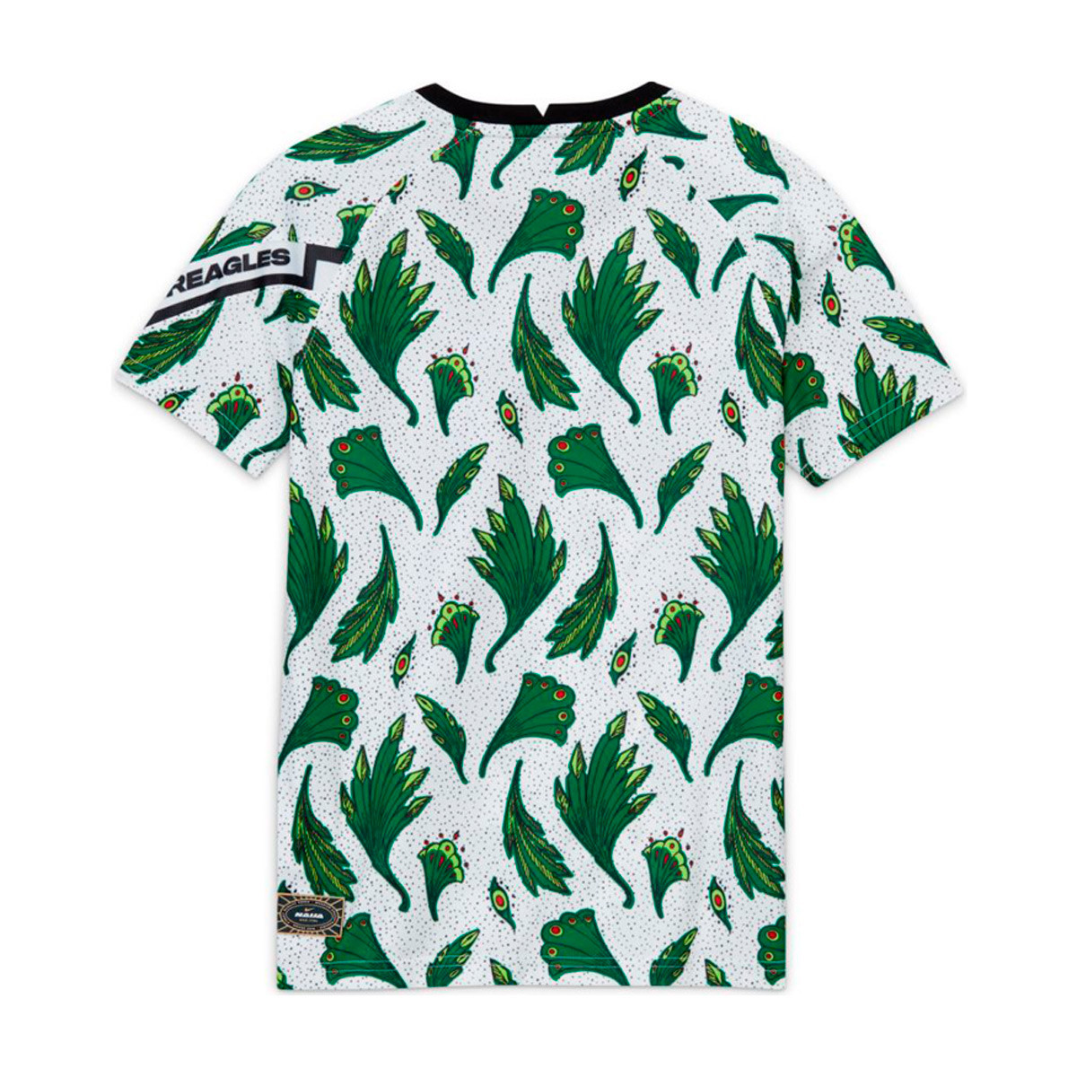 Camiseta Nike Nigeria 2020-2021 Niño White-Pine Green-Black Emotion