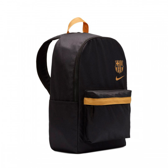 nike black and gold backpack