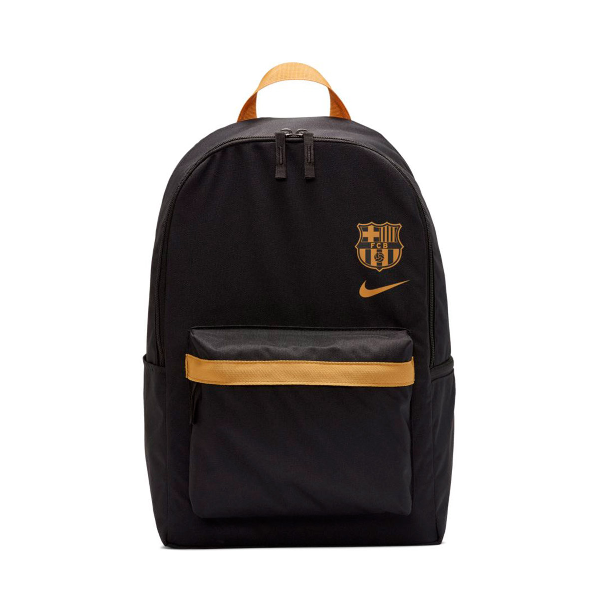 nike black and gold backpack