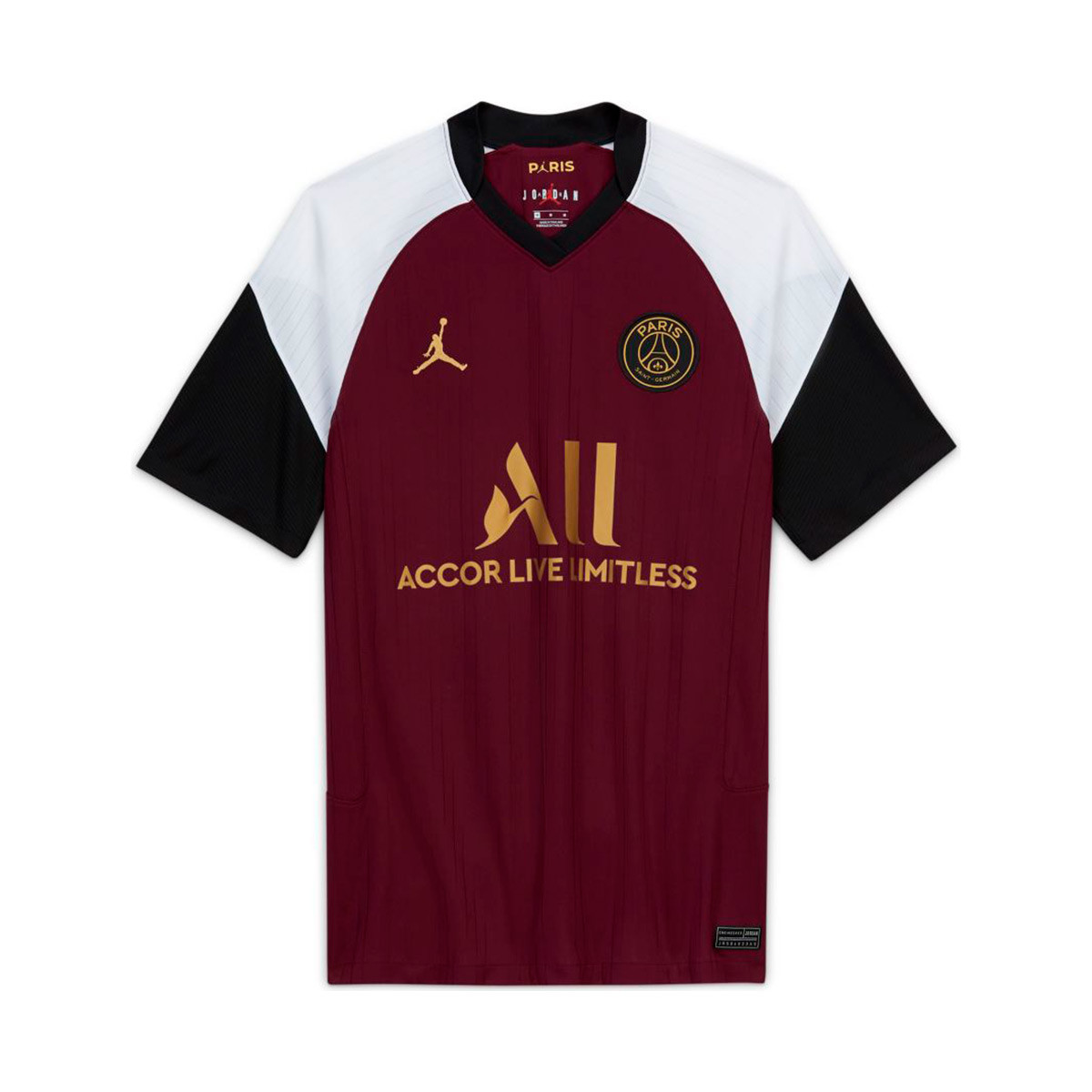 Jersey Nike Paris Saint Germain Stadium Third Jersey 21 Bordeaux Truly Gold Futbol Emotion