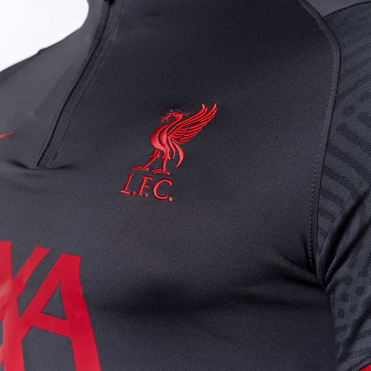Sudadera Nike Liverpool FC Dri-Fit Strike Dril Top 2020-2021 Anthracite-Gym red - FÃºtbol Emotion