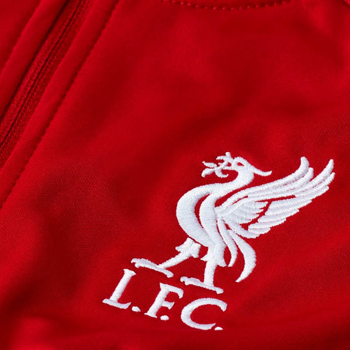 Jacket Nike Liverpool Fc I96 Anthem 2020 2021 Nino Gym Red White White Football Store Futbol Emotion