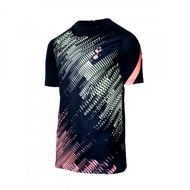 Jersey Nike Tottenham Hotspur Fc Pre Match Top 2020 2021 Black Lava Glow Lava Glow Football Store Futbol Emotion