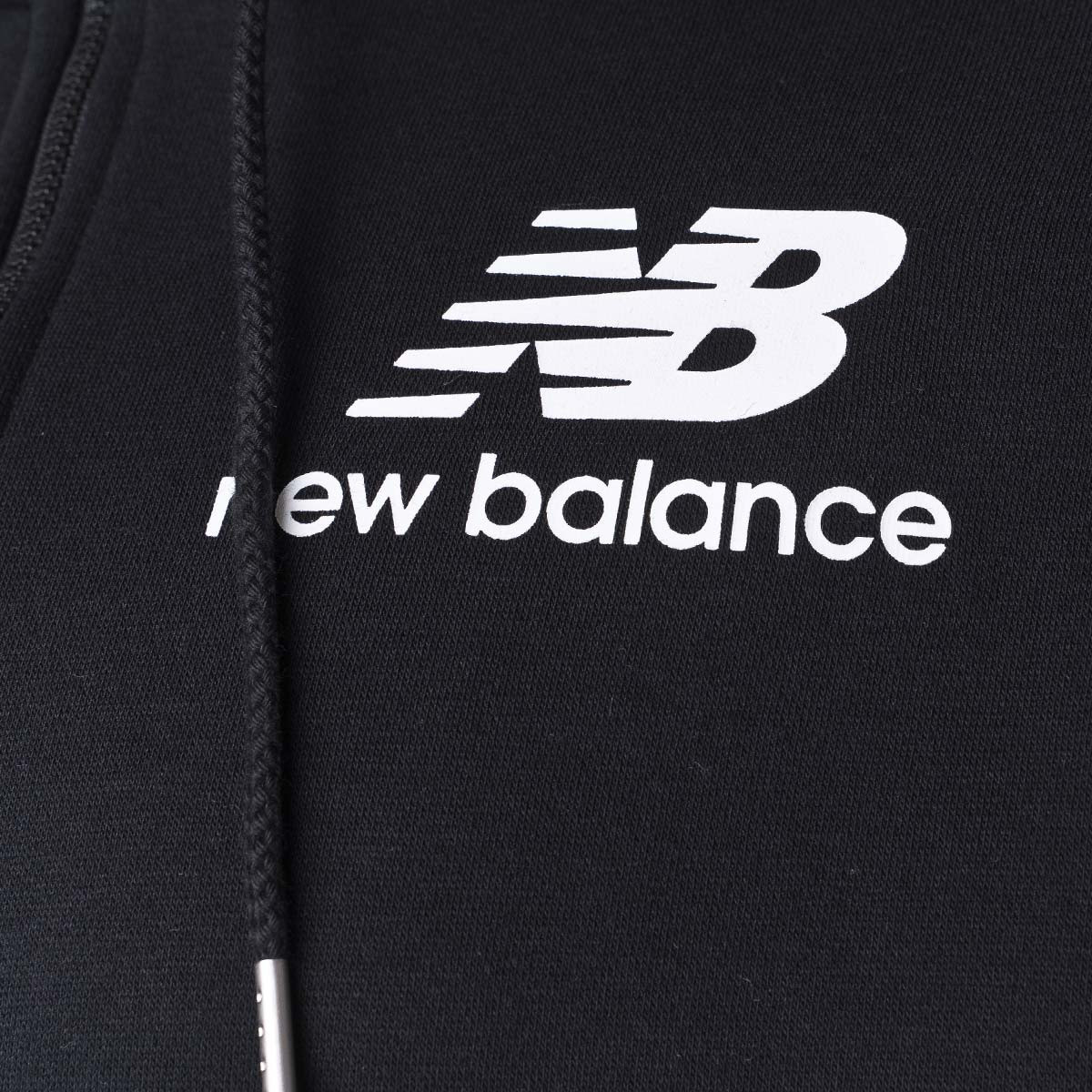 new balance hoodie black