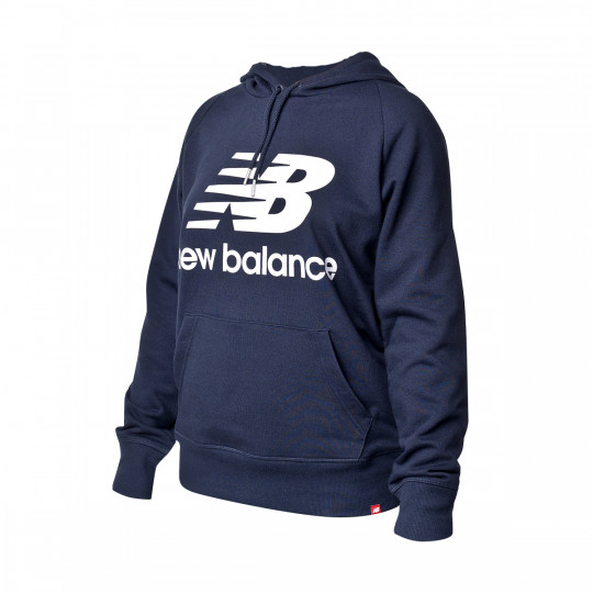 Sudadera New Balance Essentials Pullover Hoodie Mujer Dark marine - Fútbol  Emotion