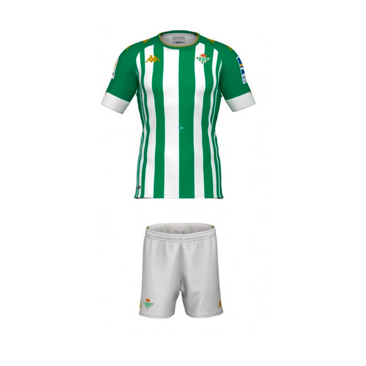 Conjunto Kappa Real Betis Balompié Primera Equipación 2020-2021 Niño ...
